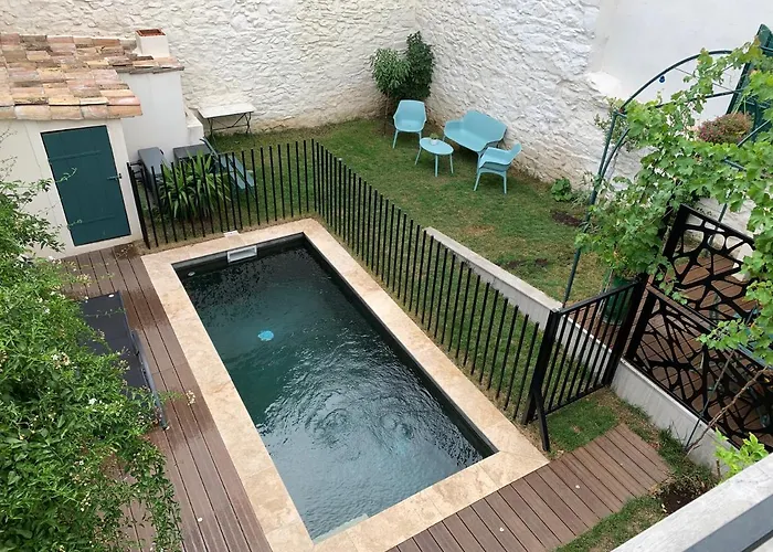 Agreable Maison De Clim/piscine/jardin 빌라 *